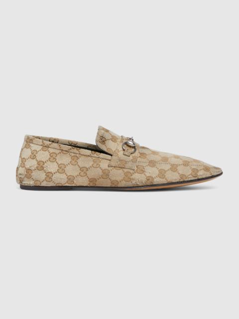 GUCCI Men's worn-out effect loafer with Horsebit
