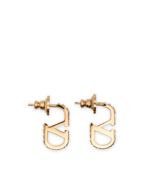 Valentino VLogo Signature crystal-embellished earrings