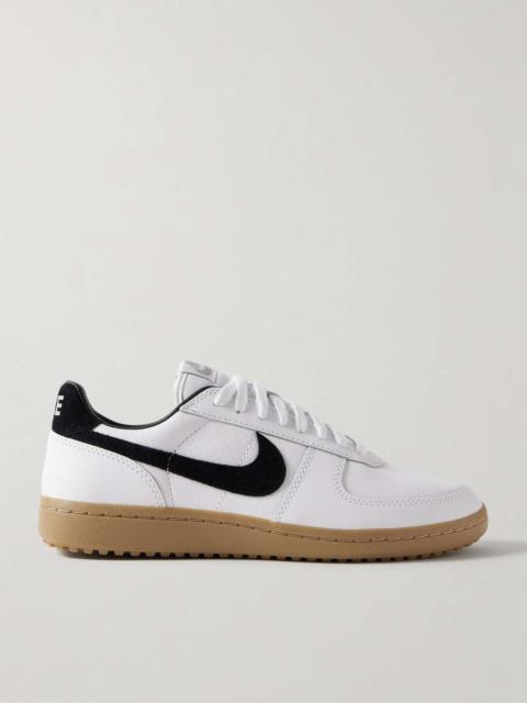 Nike Field General 82 SP Suede-Trimmed Leather Sneakers