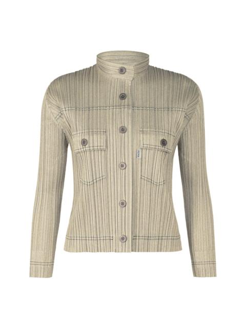 Pleats Please Issey Miyake COTTON DENIM JACKET
