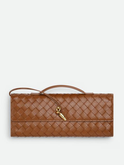 Bottega Veneta Long Clutch Andiamo With Handle