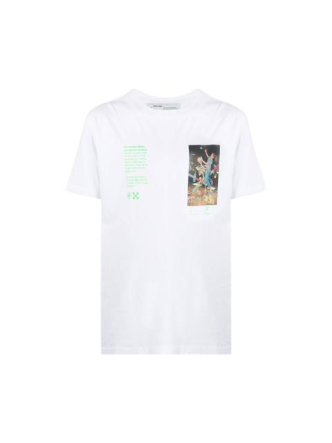 Off-White Pascal Painting Short-Sleeve Slim Tee 'White'