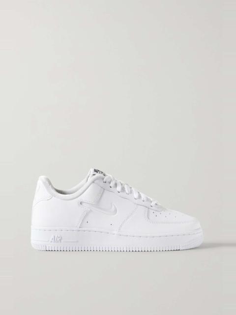 Nike Air Force 1 '07 embellished leather sneakers