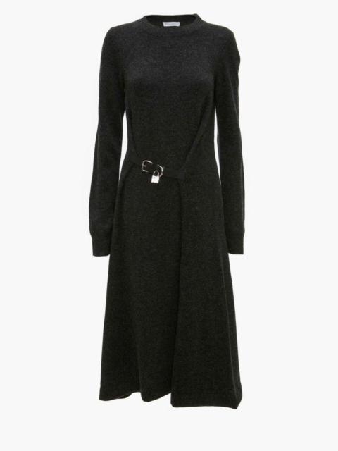 JW Anderson PADLOCK STRAP TIE DRESS