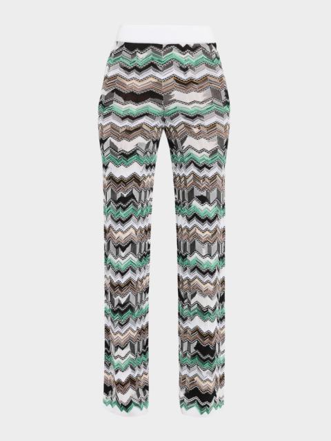 Missoni ZigZag Straight Leg Trousers