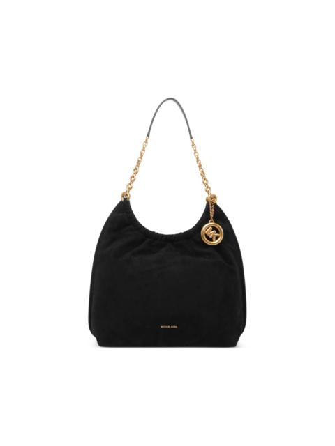 MICHAEL KORS medium Indie logo-charm shoulder bag