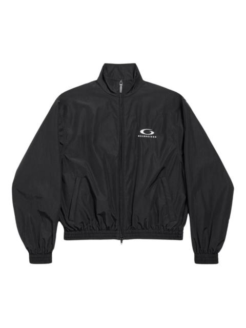 BALENCIAGA logo-graphic jacket