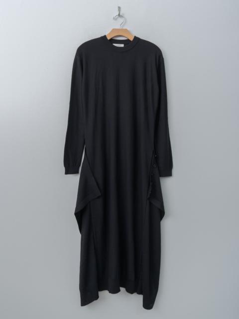 Lemaire Buttoned Dress - Black