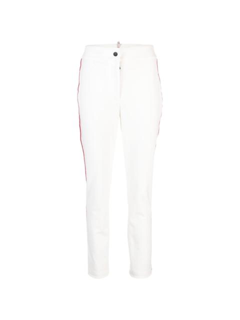 Moncler Grenoble side-stripe slim-cut trousers