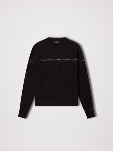 AMIRI RIB CREWNECK