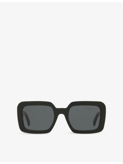 CELINE CL40304U Square Acetate Sunglasses