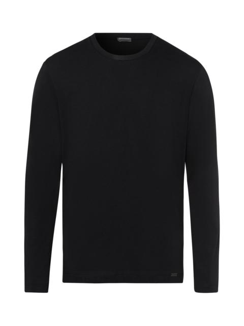 HANRO Living Shirts Cotton Crew Neck Top