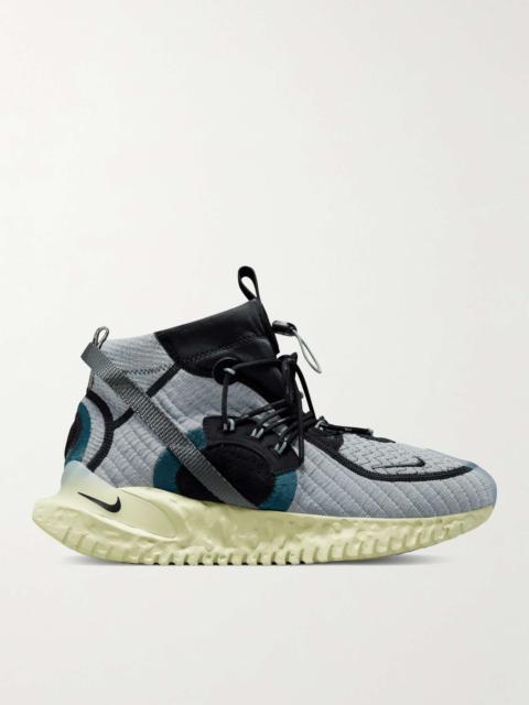 ISPA Flow 2020 SE Mesh and Neoprene High-Top Sneakers