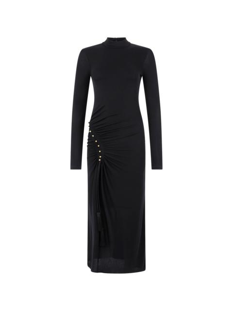 Roberto Cavalli Long Dress With Ruffle Detail