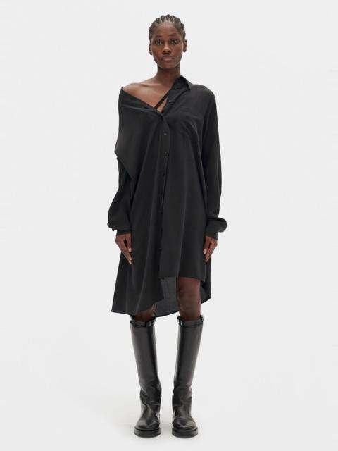 Ann Demeulemeester Halina Drop Shoulder Shirt Dress