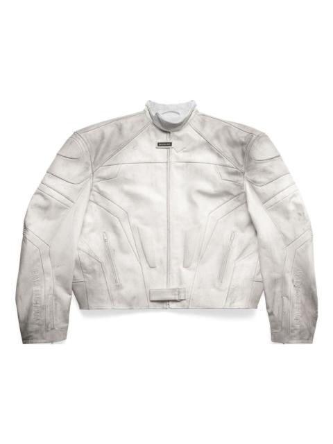 BALENCIAGA Balenciaga Biker Jacket Oversized 'White' 744983TOS149012