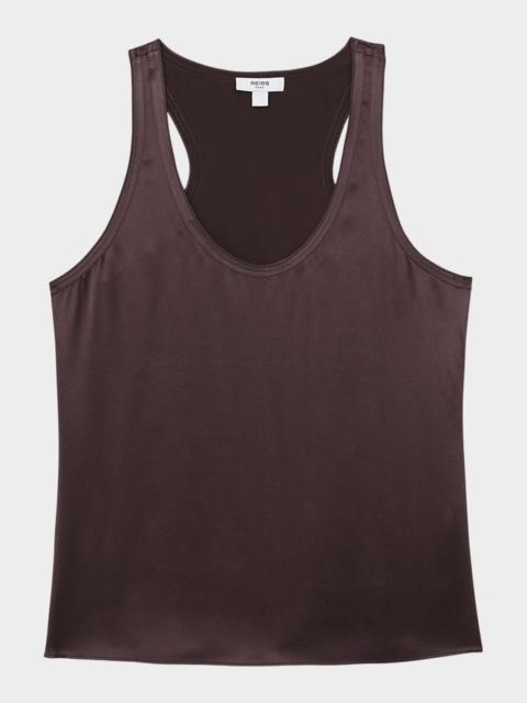 REISS Racerback Silk Tank