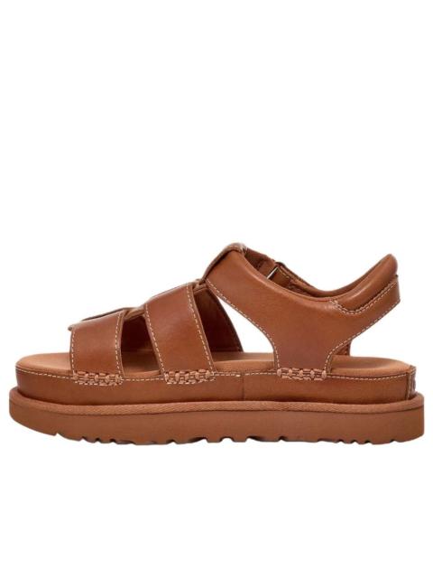 UGG (WMNS) UGG Goldenstar Strap Platform Sandal 'Tan' 1154650TAN