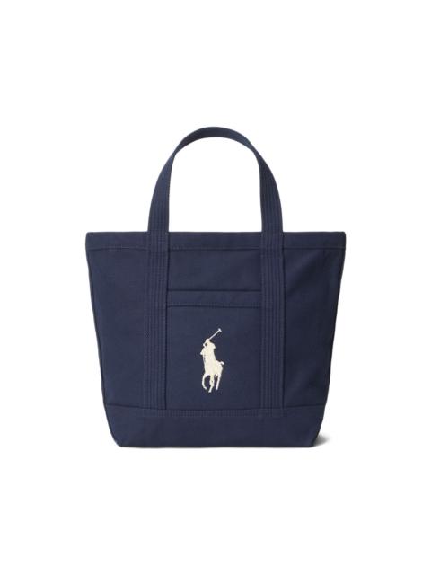 Polo Ralph Lauren embroidered-logo top-handle tote bag