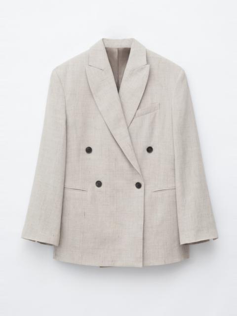 & Other Stories Relaxed Cotton-Linen Blazer
