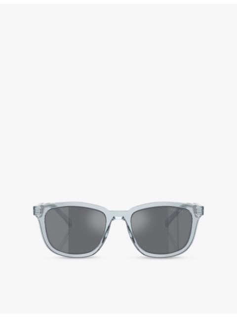 Prada PR A21S Square-Frame Acetate Sunglasses