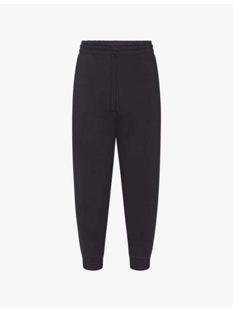 SKIMS Fleece Lounge Tapered Cotton-Jersey Jogging Bottoms