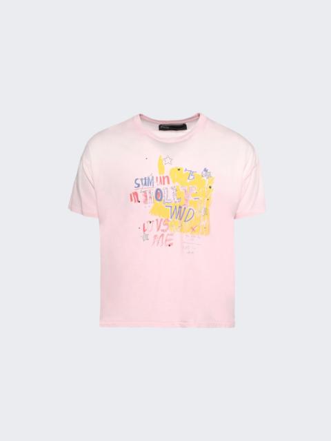 Paly Sum 1 In Hollywud Luvs Me Tee Pink