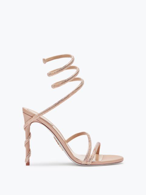 RENE CAOVILLA MARGOT CRYSTAL BLUSH SANDAL 105