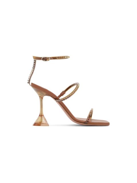 Brown Gilda Heeled Sandals