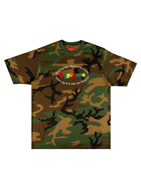 Supreme Nothing Else Short-Sleeve Top 'Woodland Camo'