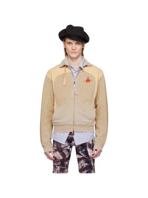 Vivienne Westwood Gray & Beige Alien Track Jacket