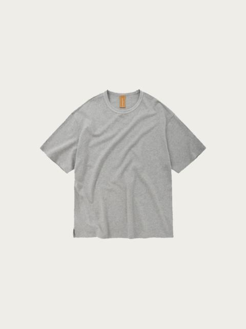 FrizmWORKS OG Double Rib Oversized Tee - Melange Grey