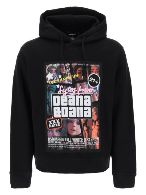 COOL FIT HOODIE WITH PRINT