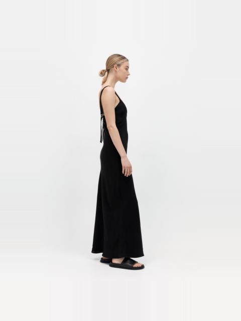 Ring Detail Maxi Dress - Black