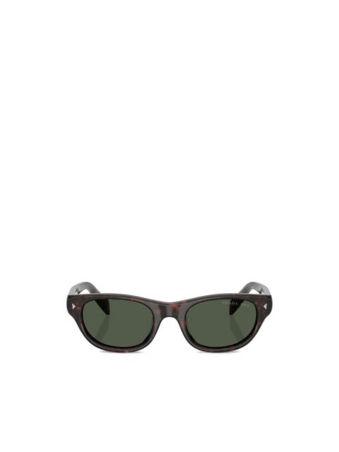 Prada triangle-detail sunglasses