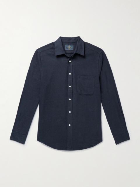 Portuguese Flannel Teca Brushed Cotton-Twill Shirt