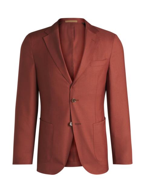 BOSS SLIM-FIT SUIT JACKET IN CASHMERE, WOOL AND SILK