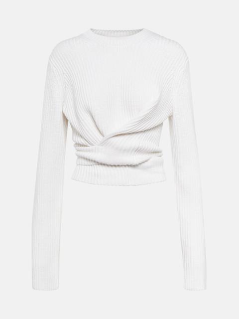 White Label cotton and cashmere sweater
