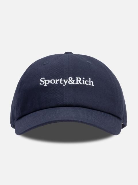 SERIF LOGO HAT