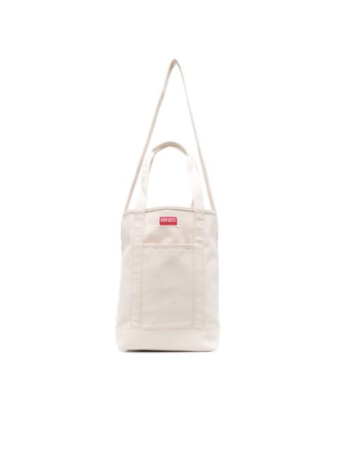 KENZO logo-print cotton tote bag