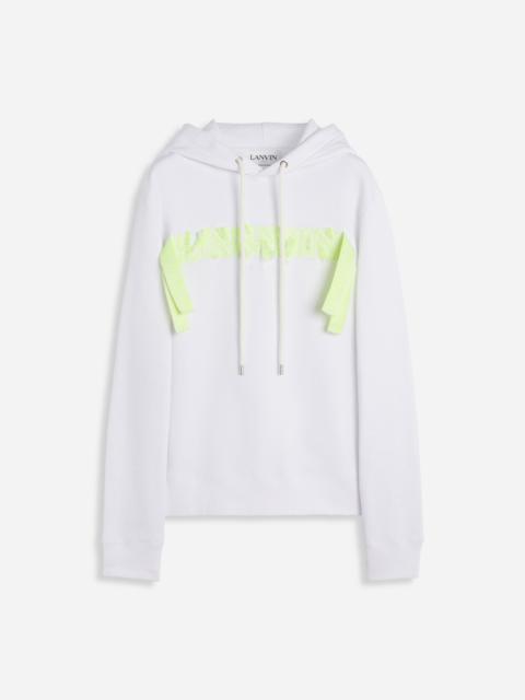 Lanvin LANVIN CURB LACE HOODIE