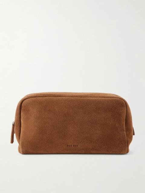The Row Astra Suede Pouch