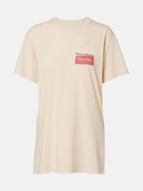 Maison Margiela Printed cotton jersey T-shirt