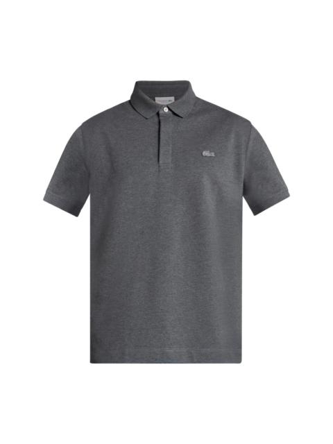 logo-embroidered polo shirt