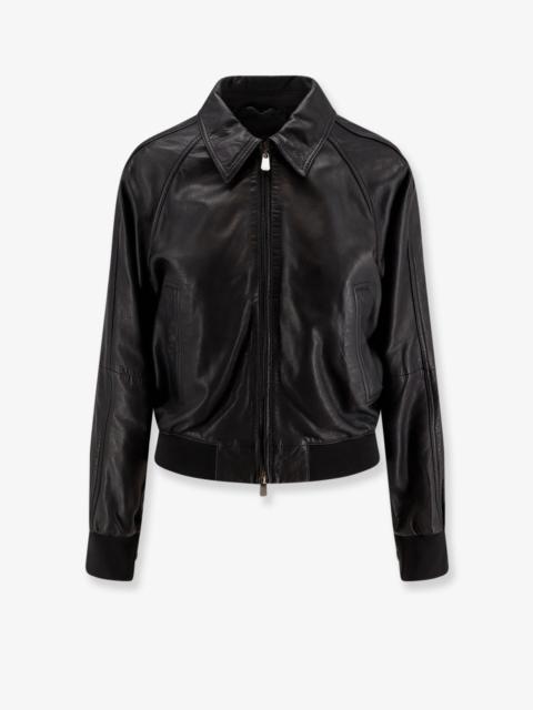 PINKO Barbra Leather Jacket