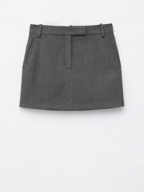 & Other Stories Wool Mini Skirt