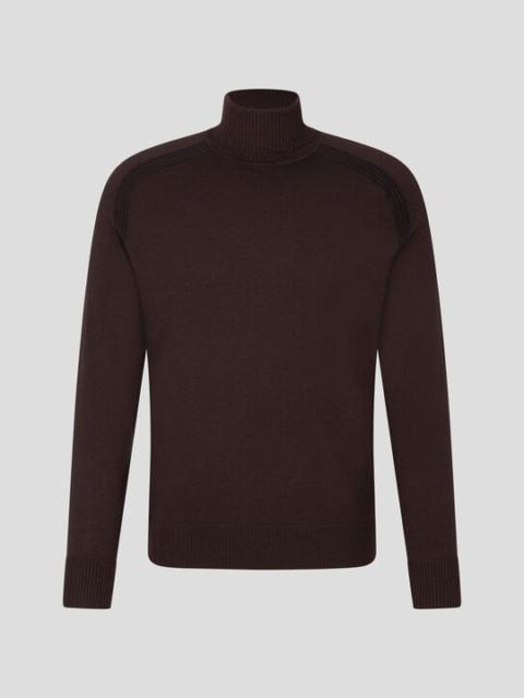 BOGNER Gordon Turtleneck pullover in Brown
