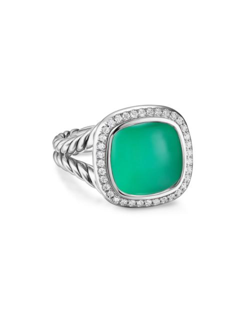DAVID YURMAN Women's Albion Ring in Sterling Silver - Lagoon Orchid