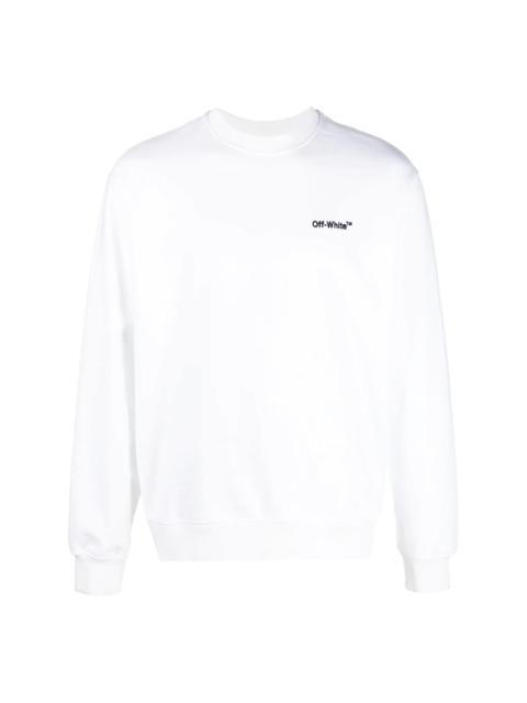 Off-White Helvetica crewneck sweatshirt