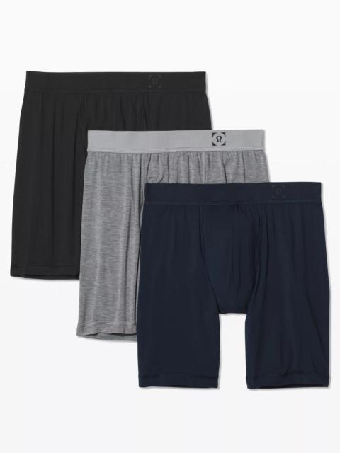 lululemon Always In Motion Long Boxer 7" *3 Pack
